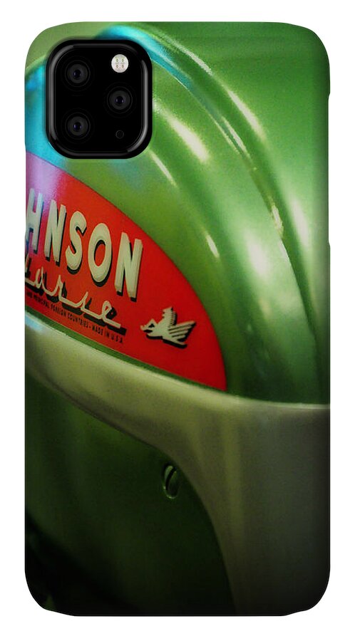 Johnson iPhone 11 Case featuring the photograph Johnson Sea Horse by Rebecca Sherman