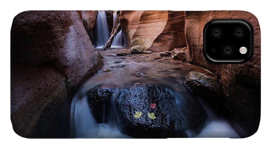 Utah iPhone 11 Case featuring the photograph Kanarra Creek by Wesley Aston