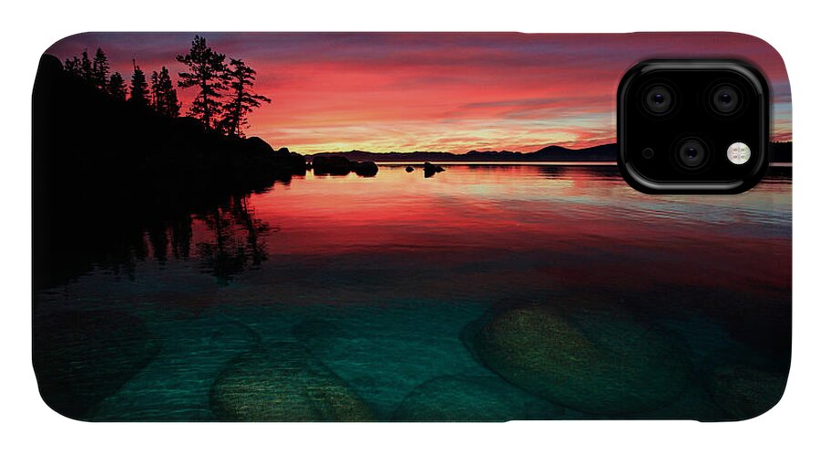 Lake Tahoe iPhone 11 Case featuring the photograph Lake Tahoe Jewels by Sean Sarsfield