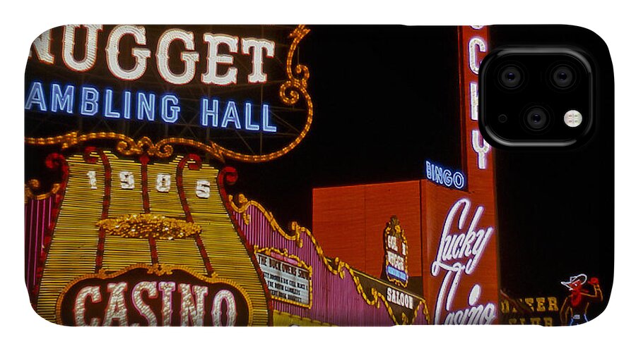 Las Vegas iPhone 11 Case featuring the photograph Las Vegas 1964 I by Albert Seger