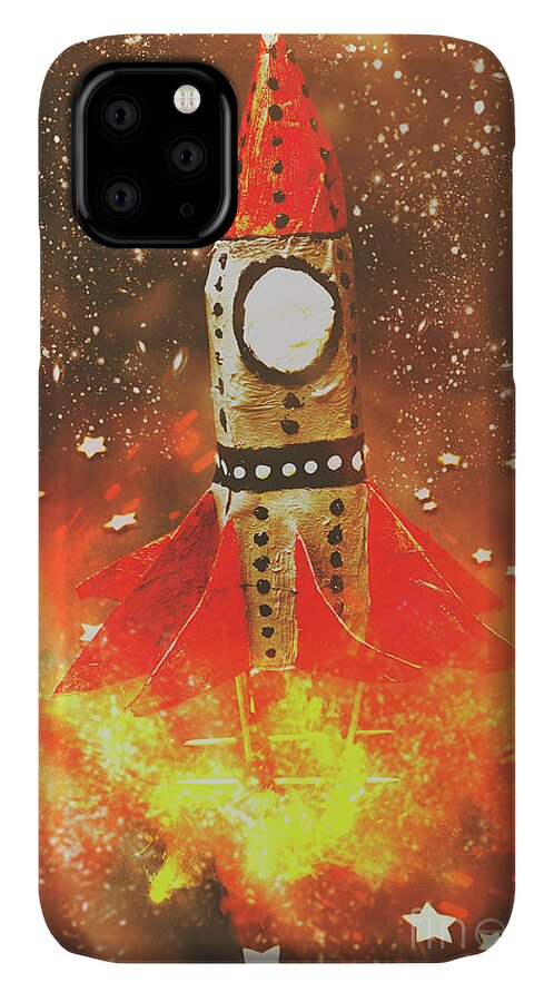 Launch iPhone 11 Case featuring the photograph Launch of early learning by Jorgo Photography