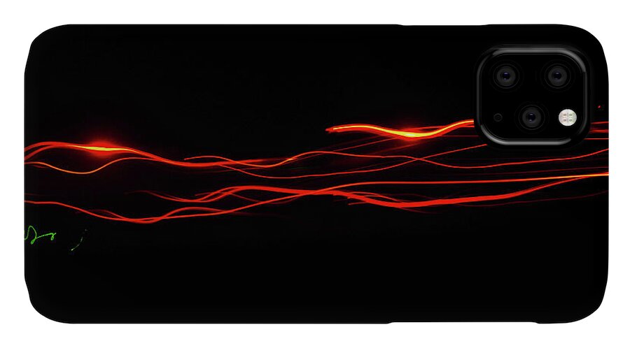 Light iPhone 11 Case featuring the photograph Lazer by Scott Cordell