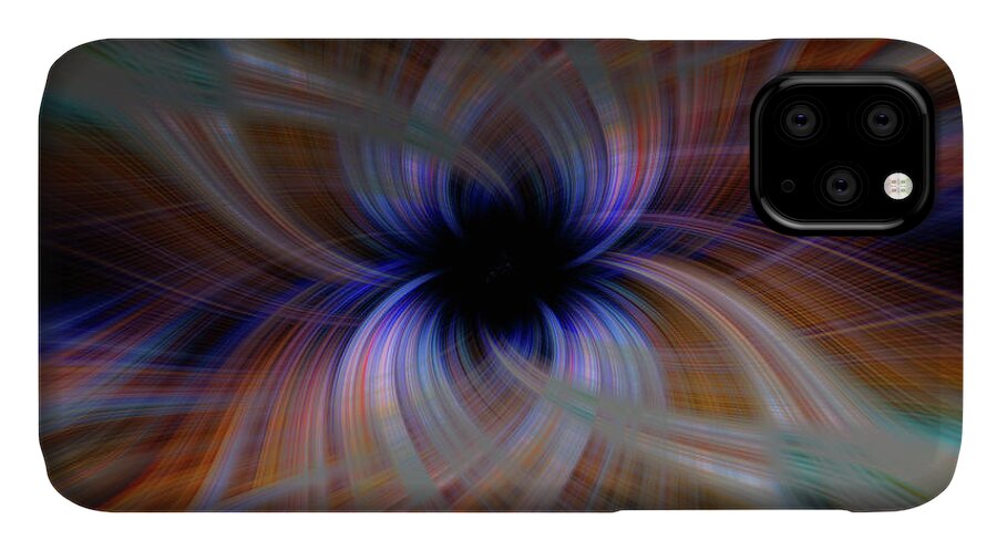 Abstracts iPhone 11 Case featuring the photograph Light Abstract 5 by Kenny Thomas
