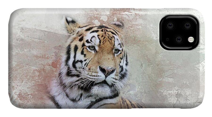 Siberian Tiger iPhone 11 Case featuring the photograph Majestic by Eva Lechner