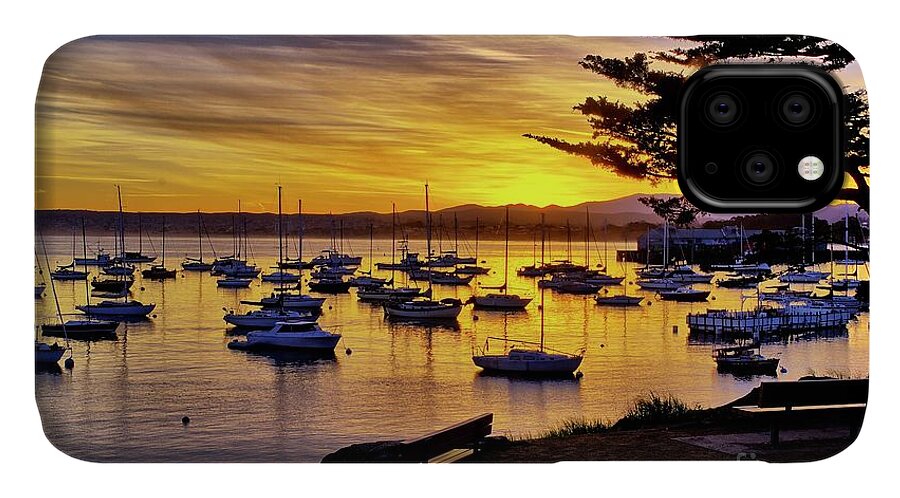Monterey iPhone 11 Case featuring the photograph Monterey Bay Sunrise by Alex Morales