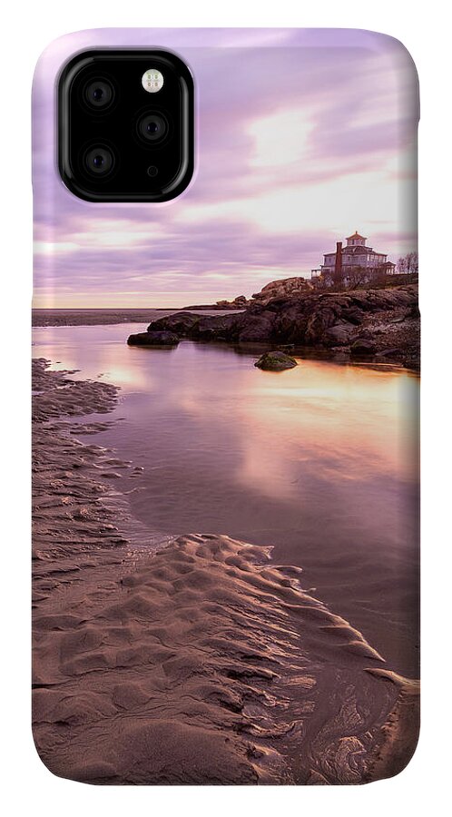 Good Harbor Beach iPhone 11 Case featuring the photograph Morning Glow Good Harbor by Michael Hubley