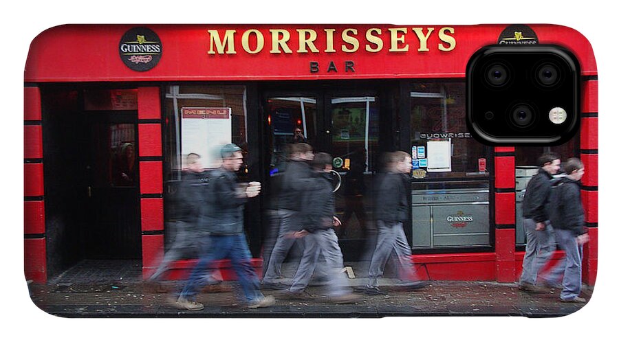 Pub iPhone 11 Case featuring the photograph Morrissey by Tim Nyberg