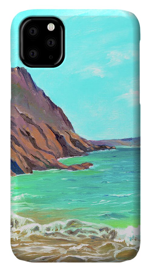 Impressionist iPhone 11 Case featuring the painting Near Gara by Elizabeth Lock