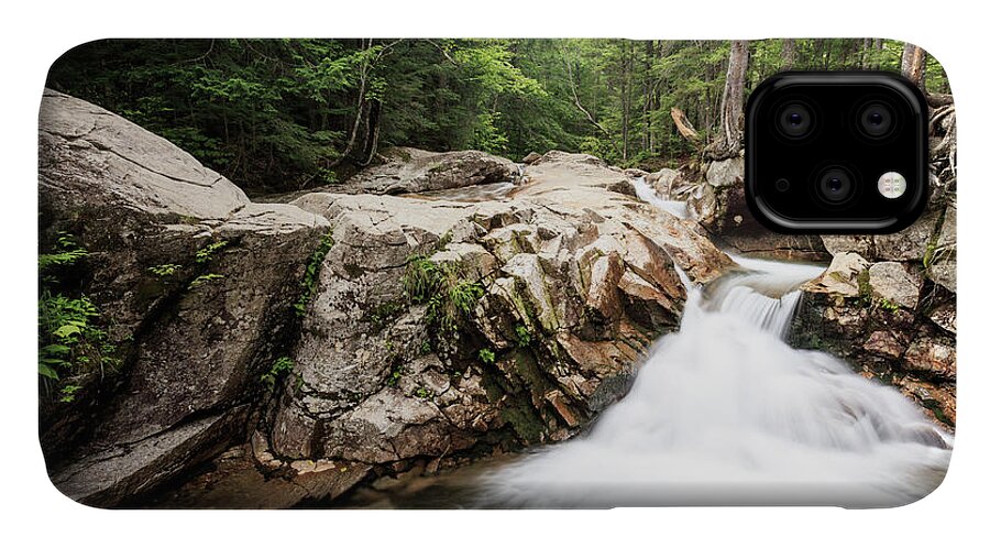 New England iPhone 11 Case featuring the photograph New England Waterfall by Kyle Lee