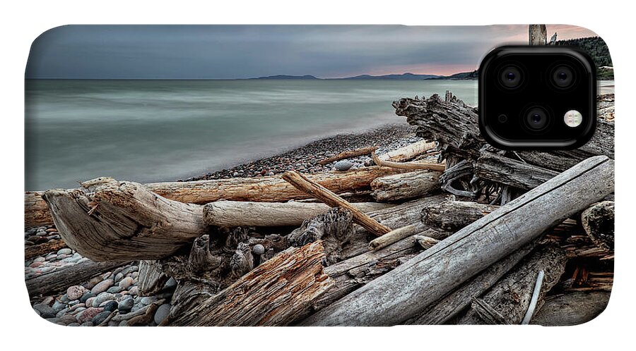 Beach iPhone 11 Case featuring the photograph On The Beach by Doug Gibbons