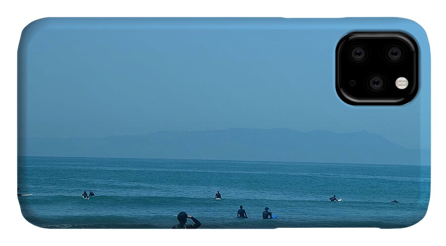 Pacifica iPhone 11 Case featuring the photograph Pacifica Beach by Cynthia Marcopulos