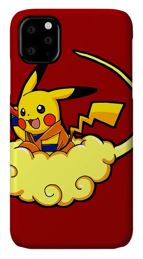 Pikagoku Pikachu Goku Funny Pokemon iphone case