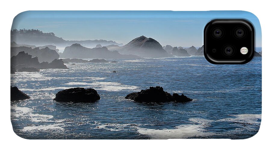 Point Lobos iPhone 11 Case featuring the photograph Play Misty For Me by Susan Rissi Tregoning