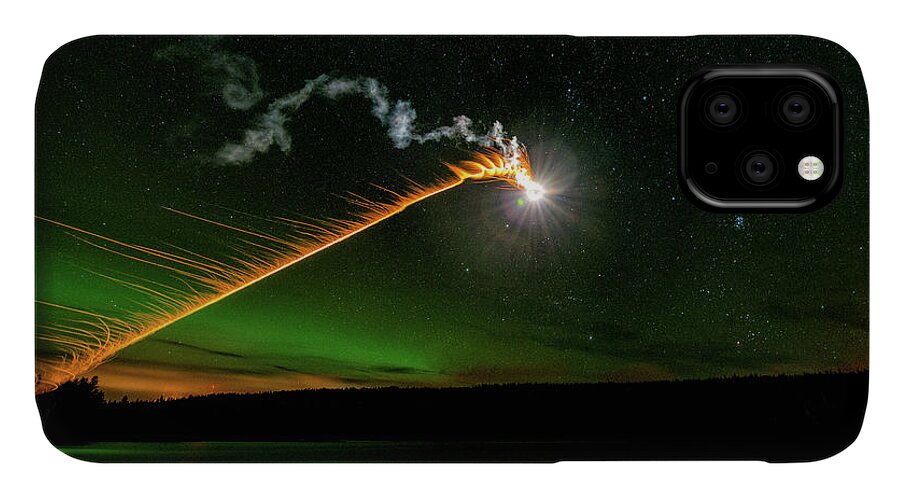 Abstract iPhone 11 Case featuring the photograph Presence by Doug Gibbons