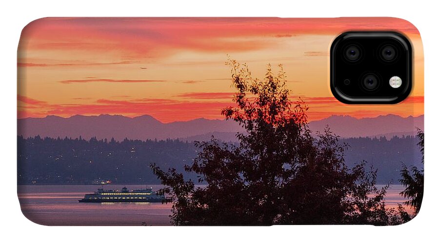 Sunrise iPhone 11 Case featuring the photograph Radiance at Sunrise by E Faithe Lester