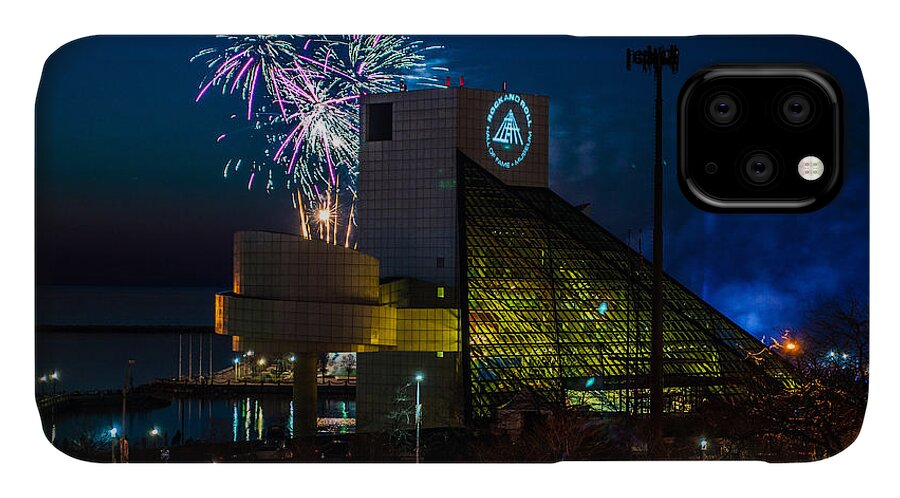 Cleveland iPhone 11 Case featuring the photograph Rocking Fireworks by Stewart Helberg