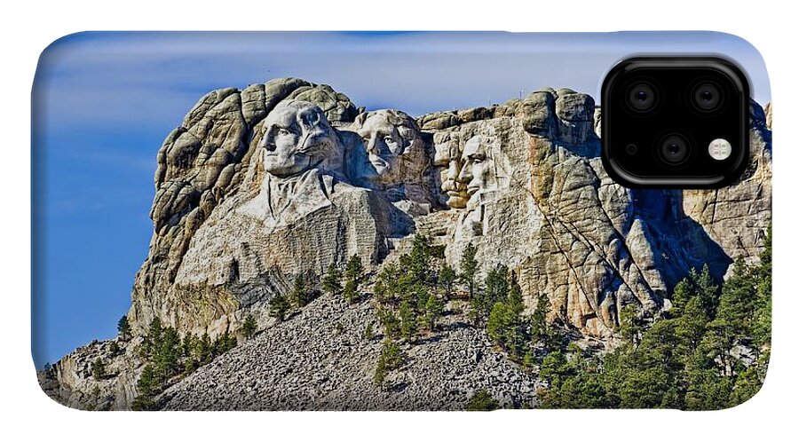 Rushmore iPhone 11 Case featuring the photograph Rushmore by Tatiana Travelways