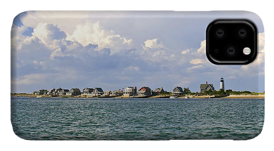 Sandy Neck iPhone 11 Case featuring the photograph Sandy Neck Cottage Colony by Charles Harden