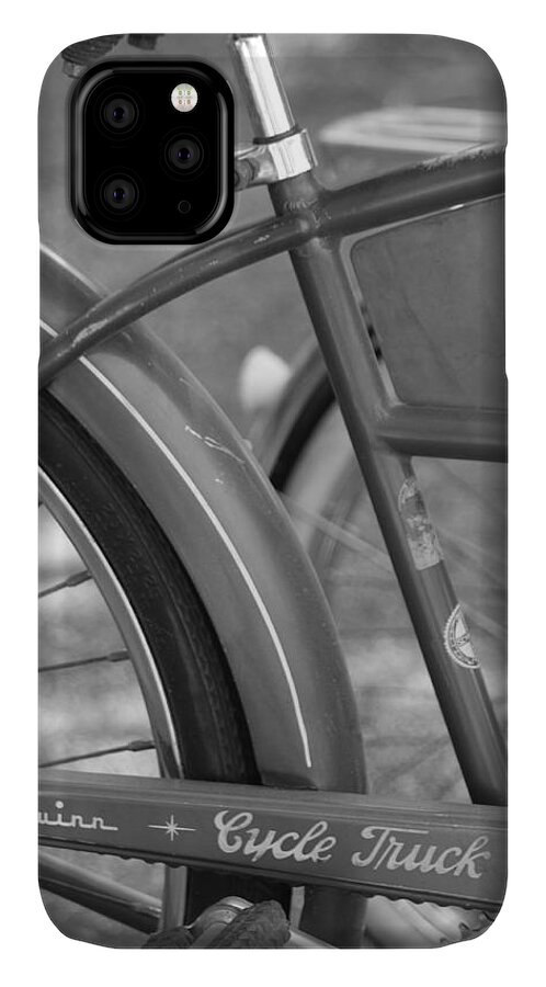 Schwinn iPhone 11 Case featuring the photograph Schwinn Cycle Truck by Lauri Novak