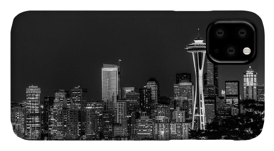 Seattle iPhone 11 Case featuring the photograph Seattle Skyline by Dillon Kalkhurst