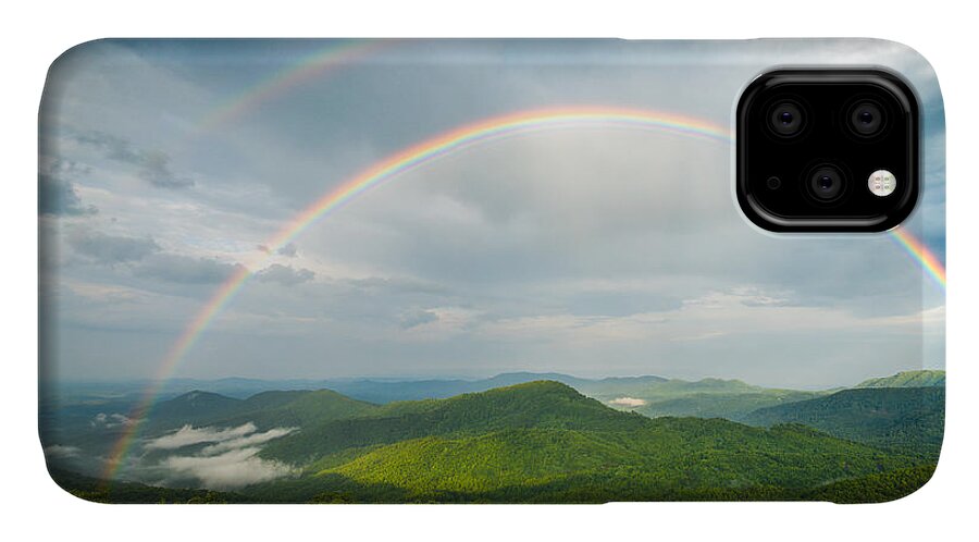 Asheville iPhone 11 Case featuring the photograph Seeing Double by Joye Ardyn Durham