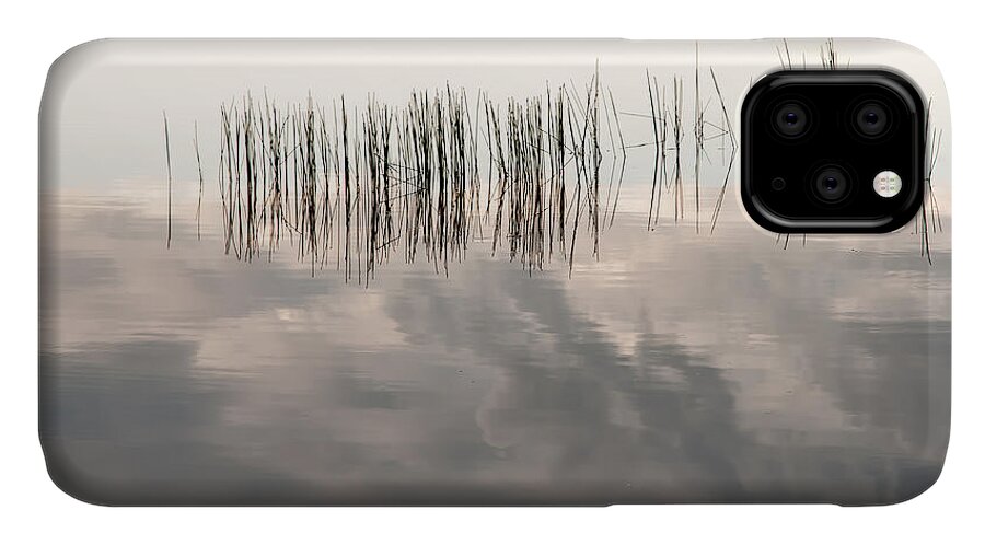 Nature iPhone 11 Case featuring the photograph Serenity Dwells Here Where Tranquil Water Flow Cloaked in Hues of Love by Jenny Rainbow