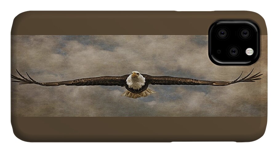 Soaring iPhone 11 Case featuring the photograph Soaring by Wes and Dotty Weber