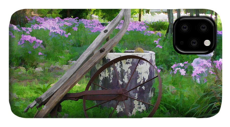 Spring iPhone 11 Case featuring the photograph Spring Garden by Patricia Montgomery