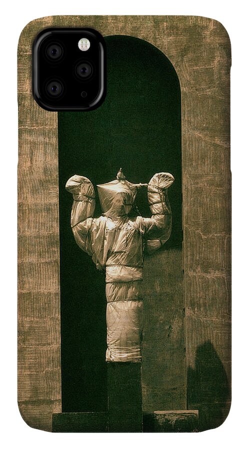 Art Deco Statue iPhone 11 Case featuring the photograph Statues Individual #1 by David Chasey