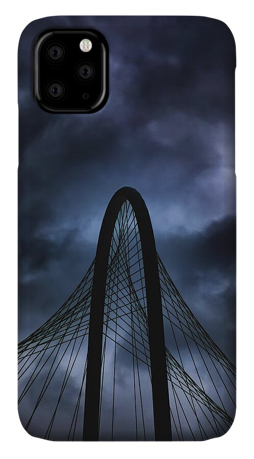 Dallas iPhone 11 Case featuring the photograph Storm Light by Peter Hull