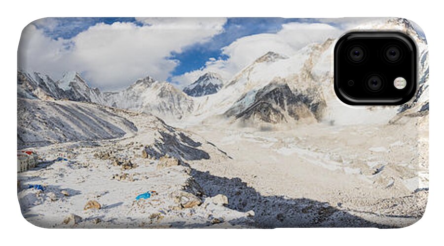 Ebc iPhone 11 Case featuring the photograph Stunning Nepal - EBC by Didier Marti