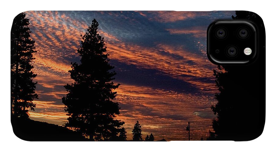 Landscape iPhone 11 Case featuring the photograph Sunset 2 by Lee Santa