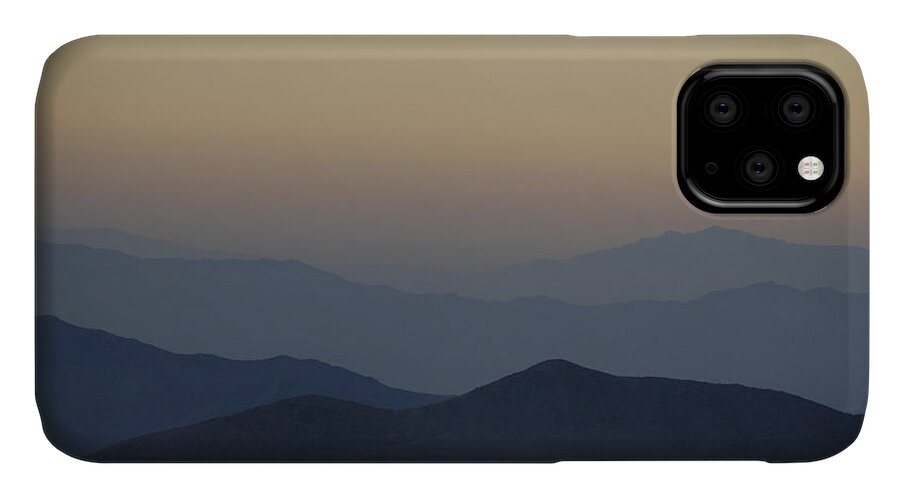 Mountains iPhone 11 Case featuring the photograph Sunset Fade by Jody Lovejoy