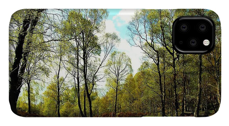 Trees iPhone 11 Case featuring the photograph Swivel by HweeYen Ong