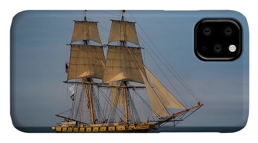 Boat iPhone 11 Case featuring the photograph Tall Ship U.S. Brig Niagara by Dale Kincaid