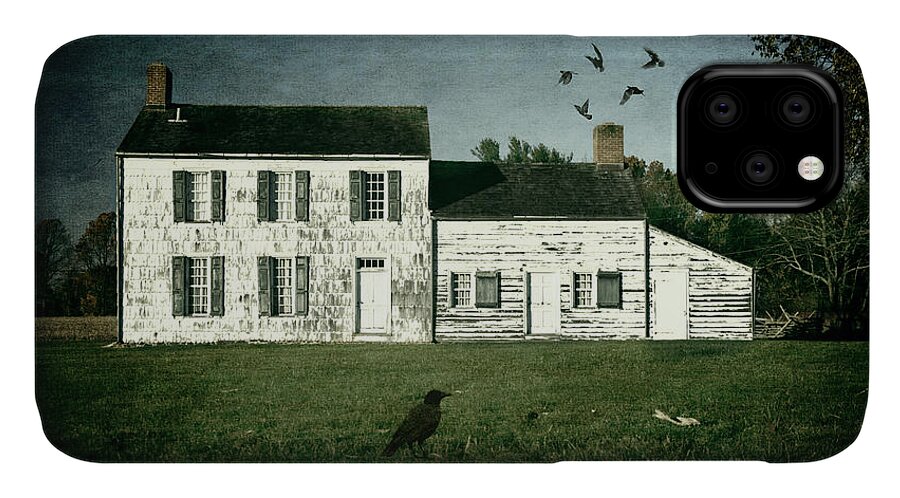 18th Century iPhone 11 Case featuring the photograph The Craig House II by Debra Fedchin