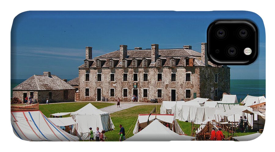 French Castle iPhone 11 Case featuring the photograph The French Castle 6709 by Guy Whiteley