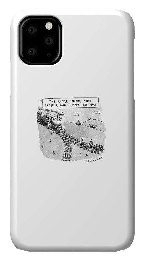 The Little Engine That Faced A Tough Moral Dilemma iPhone 11 Case