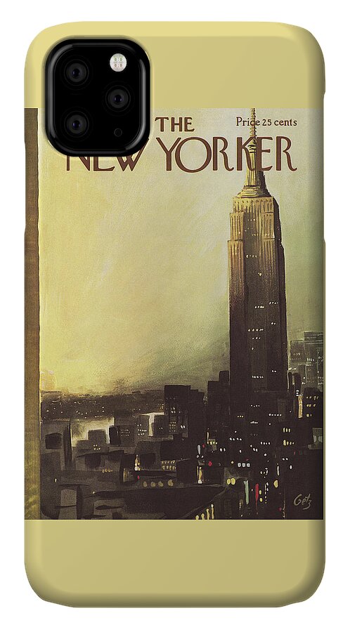 The New Yorker Cover - March 3rd, 1962 iPhone 11 Case
