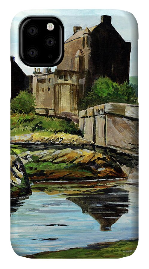 Perfect Location To Paint Multiple Scenes. Lighting iPhone 11 Case featuring the painting Tourist Paradise by William Band