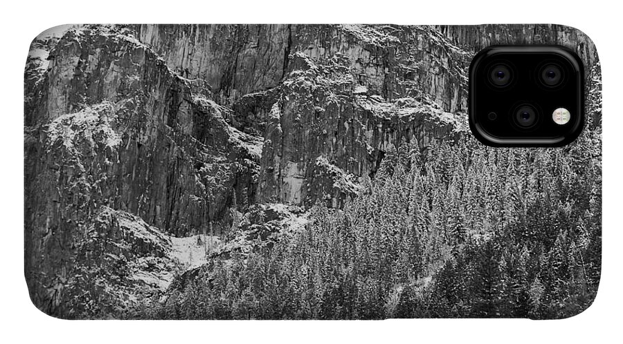 Yosemite iPhone 11 Case featuring the photograph Treefall by Lora Lee Chapman