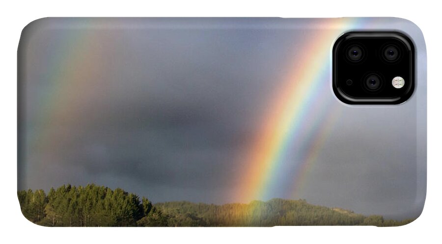 Triple iPhone 11 Case featuring the photograph Triple Promise by Nicholas Blackwell