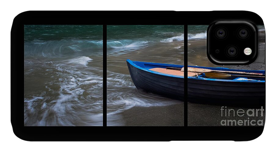 Uncertain Future iPhone 11 Case featuring the photograph Uncertain Future Triptych by Prints of Italy