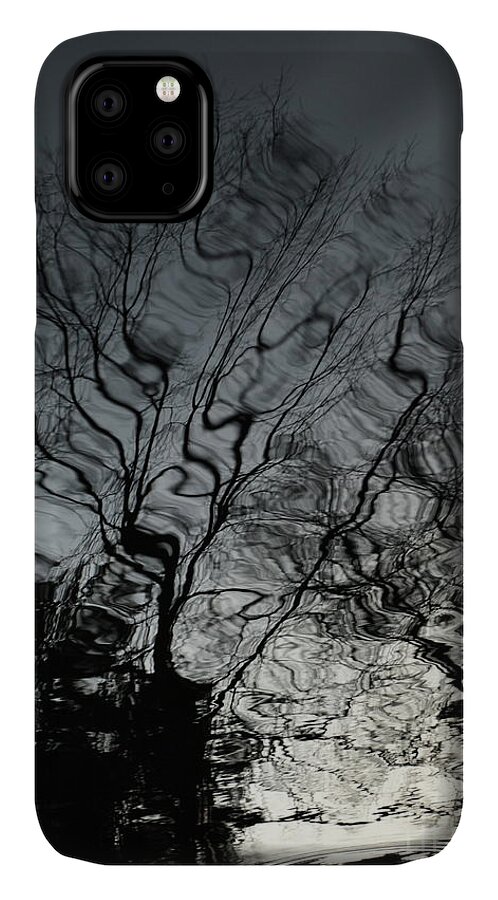 Water Reflections iPhone 11 Case featuring the photograph Watereflct4 by Mary Kobet