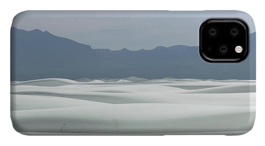 White Sands iPhone 11 Case featuring the photograph White Sands by David Diaz