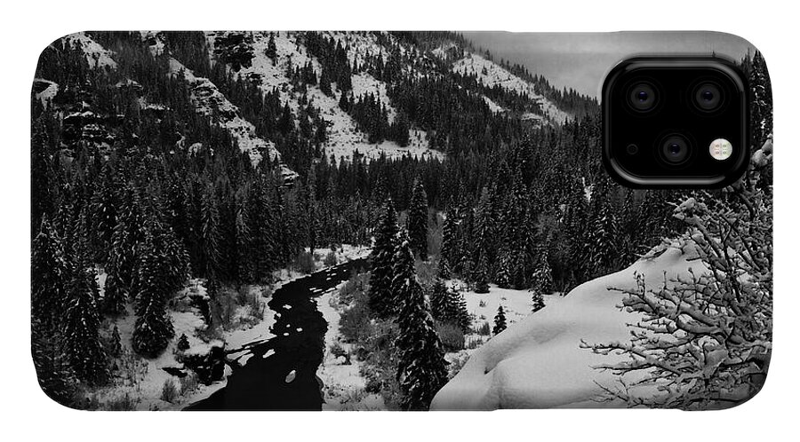 Winter iPhone 11 Case featuring the photograph Winter Solitude by Joseph Noonan