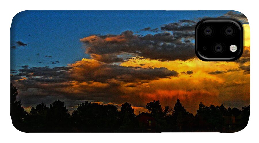 Colorado Sunset iPhone 11 Case featuring the photograph Wonder Walk by Eric Dee