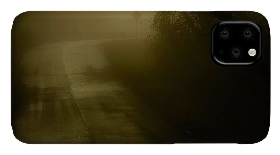  iPhone 11 Case featuring the photograph Golden Fog #1 by Jack Wilson