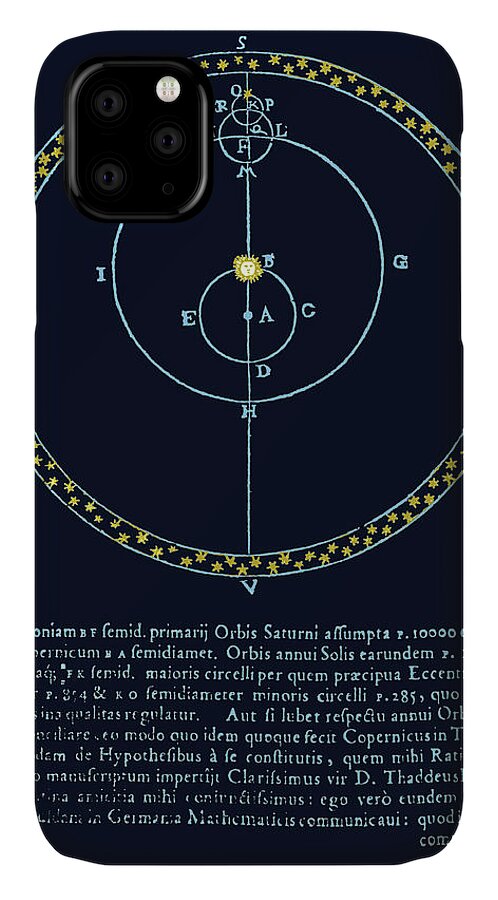 Tycho Brahe, Astronomiae Instauratae #7 iPhone 11 Case by Science Source -  Science Source Prints - Website