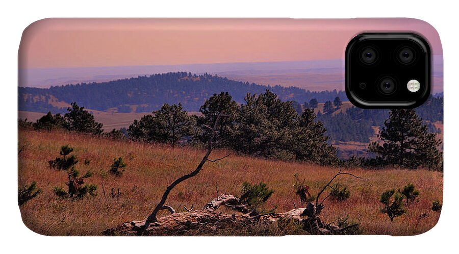 Landscape iPhone 11 Case featuring the photograph Autumn Day at Custer State Park South Dakota by Gerlinde Keating